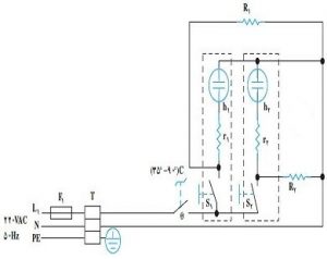 مدار الکتریکی در روشن نشدن شوفاژ برقی